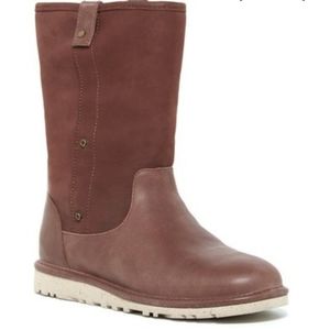 Authentic UGG Malindi Shearling Foldover Boots